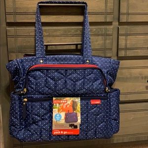 NWT Skip Hop Forma Pack and Go Diaper Tote - Navy